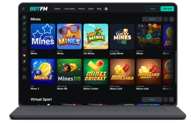 BetFM Casino inscrever-se